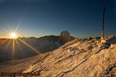 Alba sulla Pala di San Martino